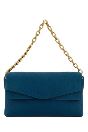 Teal green leather large shoulder bag GUCCI (857362AAF1J)