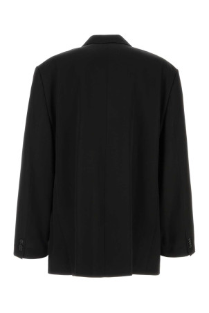 Black wool oversize blazer Black BALENCIAGA (857393TNT39)