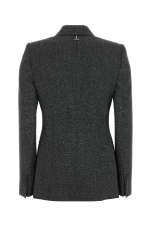 Embroidered wool blazer ALEXANDER MCQUEEN (857675QJAFV)