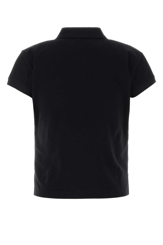 Black piquet polo shirt BALENCIAGA (858098TTVT8)