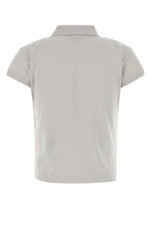 Light grey piquet polo shirt White/Black BALENCIAGA (858098TTVT8)