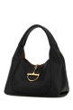 Black leather shoulder bag Black GUCCI (858297AAEAO)