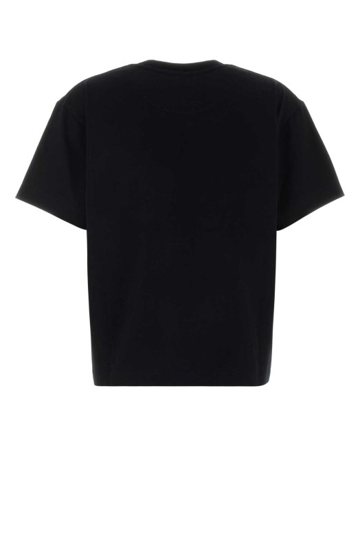 Black cotton t-shirt Black ALEXANDER MCQUEEN (858325QLAE6)
