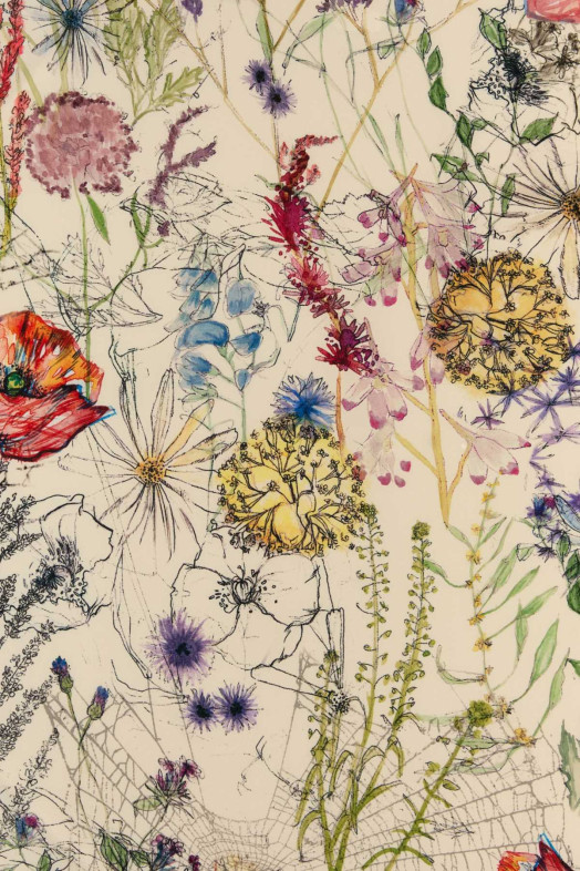 Printed silk foulard ALEXANDER MCQUEEN (8585293001Q)