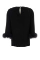 Black silk blouse VALENTINO GARAVANI (8B3AEBJ51MM)