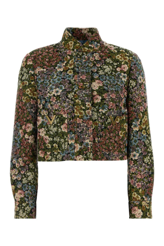 Embroidered jacquard blazer VALENTINO GARAVANI (8B3CJ5C79Y6)