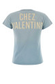 Light blue cotton t-shirt VALENTINO GARAVANI (8B3MG24Y9GL)