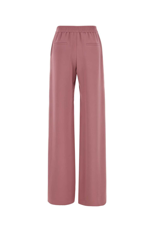 Antiqued pink silk wide-leg pant VALENTINO GARAVANI (8B3RB7451MM)
