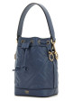 Air Force blue leather Mon Tresor bucket bag FENDI (8BS093ANWT)