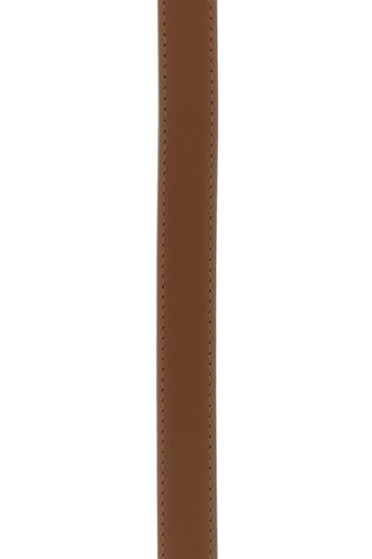 Brown leather reversible FF belt FENDI (8C0761ASUO)