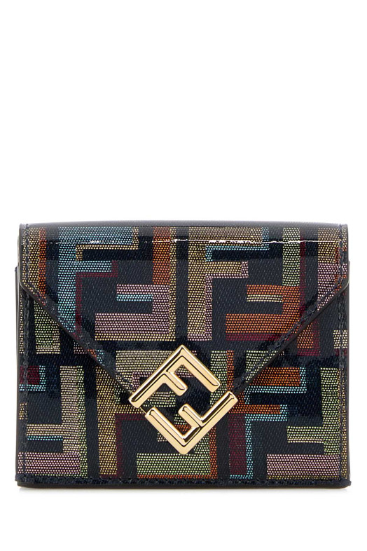 Printed canvas FF Diamonds wallet FENDI (8M0480AW6Q)