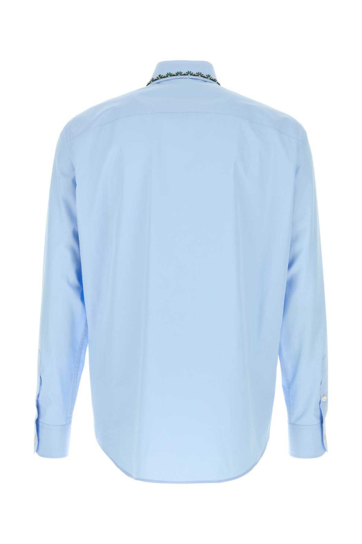 Light-blue poplin shirt VALENTINO GARAVANI (8V3ABS87B57)