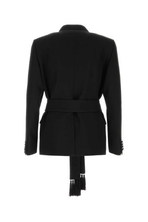 Black wool blazer Black VALENTINO GARAVANI (8V3CEGG5AK8)