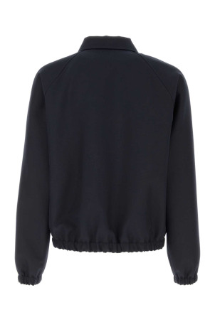 Midnight blue gabardine jacket VALENTINO GARAVANI (8V3CIP79AWA)