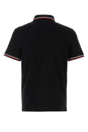 Black cotton polo shirt Black VALENTINO GARAVANI (8V3MH01KAQJ)