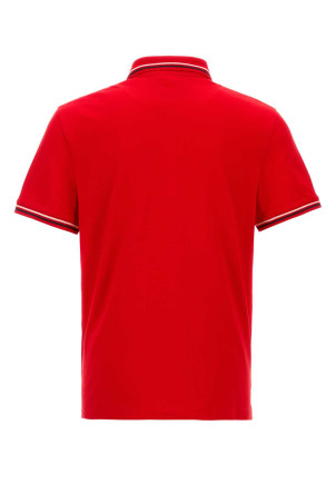 Red cotton polo shirt VALENTINO GARAVANI (8V3MH01KAQJ)