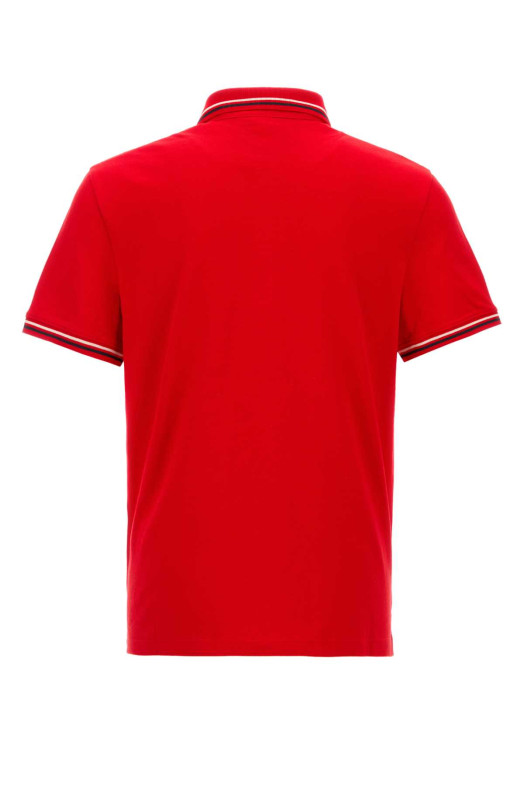 Red cotton polo shirt VALENTINO GARAVANI (8V3MH01KAQJ)