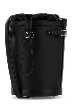 Black leather Antibes bucket bag Black VALENTINO GARAVANI (8W2B0S97YYQ)