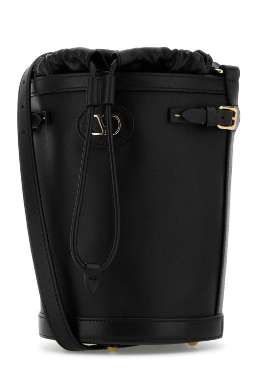Black leather Antibes bucket bag Black VALENTINO GARAVANI (8W2B0S97YYQ)