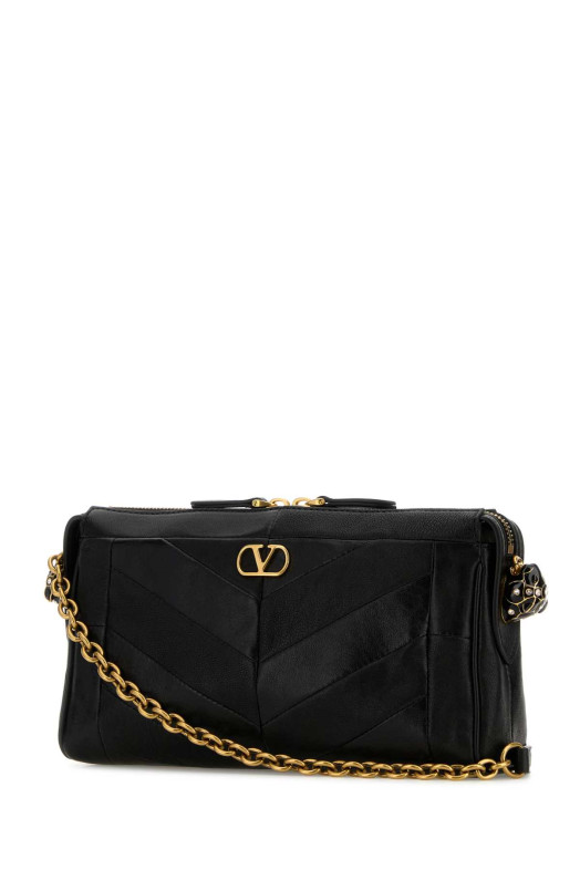 Black nappa leather Panthea crossbody bag Black VALENTINO GARAVANI (8W2B0S99UYF)