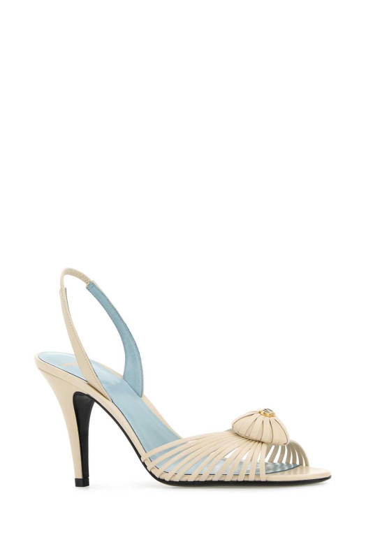 Ivory leather Royal sandals VALENTINO GARAVANI (8W2S0LU8DMD)