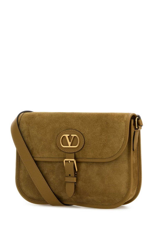 Beige suede Antibes crossbody bag VALENTINO GARAVANI (8Y2B0S78UEX)