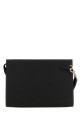 Black leather VLogo Signature pouch Black VALENTINO GARAVANI (8Y2P0AN7UAG)