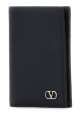 Midnight blue leather card holder VALENTINO GARAVANI (8Y2P0AP1UAG)