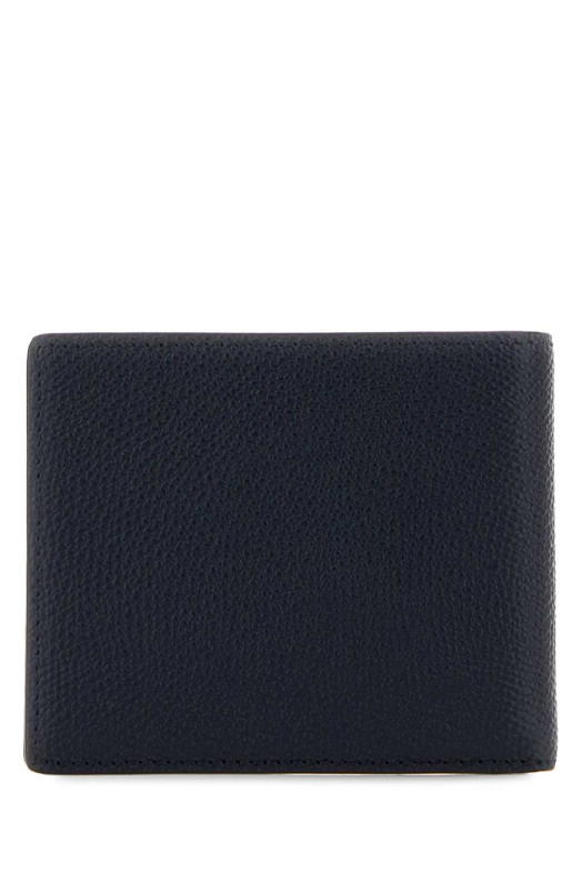 Midnight blue leather VLogo Signature wallet VALENTINO GARAVANI (8Y2P0AP3UAG)