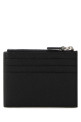 Black leather coin purse Black VALENTINO GARAVANI (8Y2P0AP8UAG)