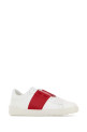 White leather Open sneakers with red band VALENTINO GARAVANI (8Y2S0830BLU)