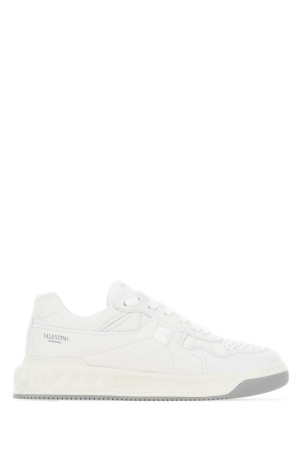 White nappa leather One Stud sneakers VALENTINO GARAVANI (8Y2S0E71NWN)