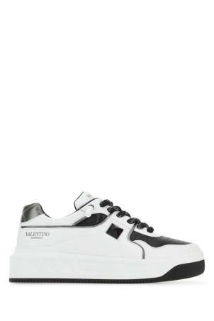 Two-tone nappa leather One Stud sneakers VALENTINO GARAVANI (8Y2S0G37WRI)
