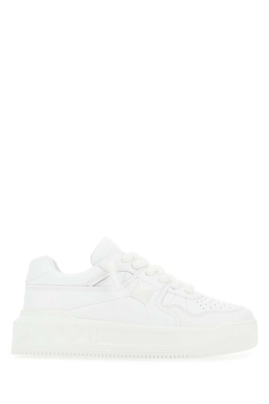 White nappa leather One Stud XL sneakers VALENTINO GARAVANI (8Y2S0G37XTM)