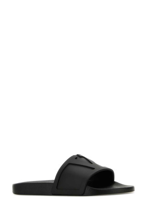 Black rubber Viva Superstar slippers Black VALENTINO GARAVANI (8Y2S0J93MYC)