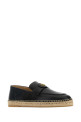 Black leather VLogo espadrilles Black VALENTINO GARAVANI (8Y2S0K00UDX)