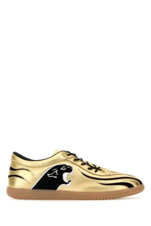 Gold leather sneakers VALENTINO GARAVANI (8Y2S0M31GAZ)