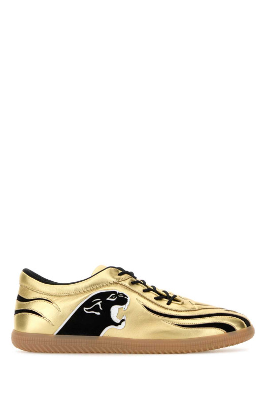 Gold leather sneakers VALENTINO GARAVANI (8Y2S0M31GAZ)