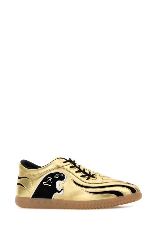 Gold leather sneakers VALENTINO GARAVANI (8Y2S0M31GAZ)