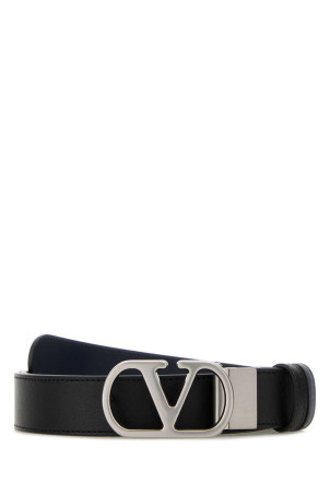 Black reversible leather belt VALENTINO GARAVANI (8Y2T0SQ3UPC)