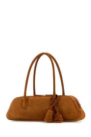 Caramel suede shoulder bag Brown MAGDA BUTRYM (901426)
