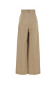 Beige stretch cotton wide-leg Lout pant ANINE BING (A0311798)