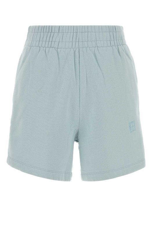 Light blue cotton shorts ANINE BING (A0512104)