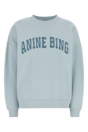 Light blue cotton sweatshirt ANINE BING (A0812063)