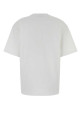 White cotton t-shirt Blue GANNI (A1050060)
