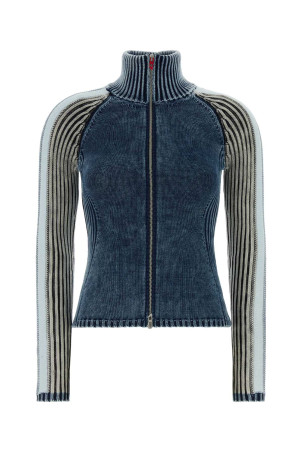 Denim blue cotton cardigan DIESEL (A208910WICF)