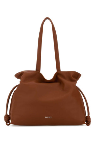 Caramel nappa leather large Flamenco shoulder bag LOEWE (A411FL1X18)