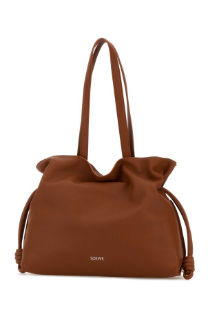 Caramel nappa leather large Flamenco shoulder bag LOEWE (A411FL1X18)