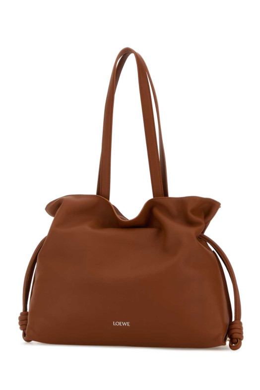 Caramel nappa leather large Flamenco shoulder bag LOEWE (A411FL1X18)