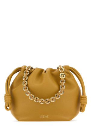 Beige nappa leather mini Flamenco clutch LOEWE (A914CBPX03)